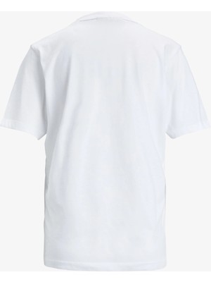 Jjxx Jxanna Reg Ss Every Emb Tee Jrs Kadın Beyaz T-Shirt 12236267-WHITE