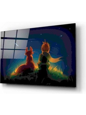 Miray Life Küçük Prens Cam Tablo