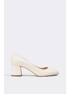 7AdımdaAşk Kadın Topuklu Hakiki Deri Ayakkabı 086Y23K11500