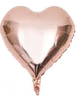 Kalp Rose Gold 18 Inç Folyo Balon