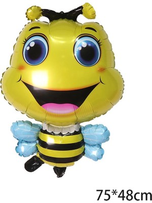 Kidspartim Gülen Arı Folyo Balon 75X48 cm