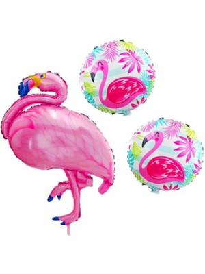 3 Lü, Flamingo Folyo Balon
