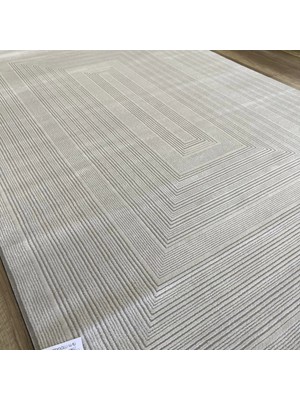 Hoom Rugs Zen 7005 Kemik Modern Salon Halısı