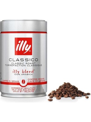 Illy Orta Kavrulmuş 250 g Çekirdek Kahve - İtalya Menşeli, Yumuşak ve Aromatik Lezzet, %100 Arabica, Espresso ve Filtre Kahve İçin İdeal