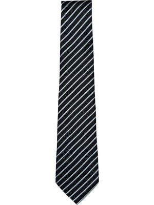 1001 Kravat Ince Çizgili Kravat