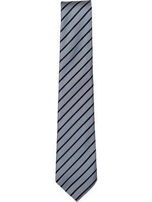 1001 Kravat Ince Çizgili Kravat