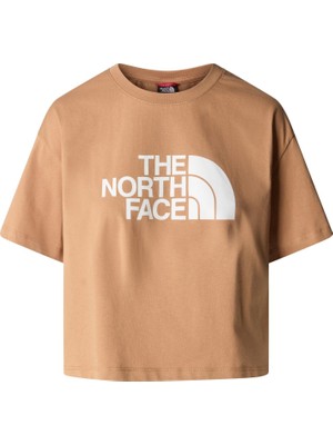 The North Face W S/s Cropped Easy Tee Kadın Tişört NF0A4T1RKOL1