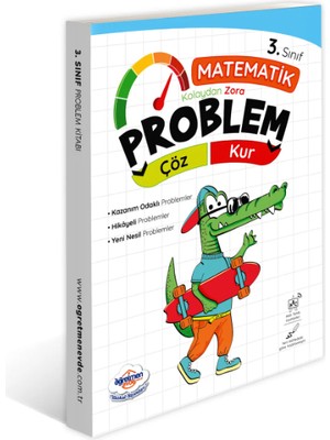 Öğretmen Evde Yayınları 3. Sınıf Matematik Problem Çöz