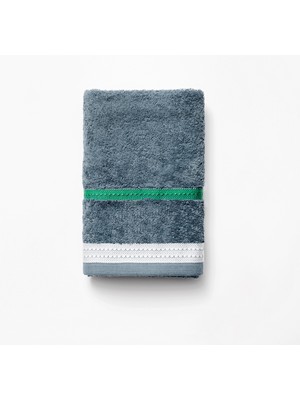 Benetton Home Yüz Havlusu, 30X50 Cm,  Pamuk, Koyu Mavi Renkte, Neutral Seri