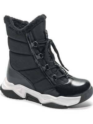 Sanbe 132 Y 203 31-36 Kız Çocuk Kar Botu Siyah