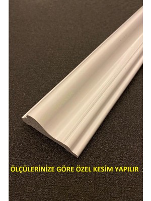 Pasha Dekor Boyanabilir 6 cm Sert Poliüretan Duvar Çıtası Bordür 6 cm x 240 cm