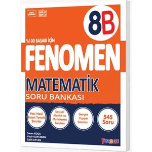 Gama Yayınları Fenomen 8. Sınıf LGS Matematik Soru Bankası (B)