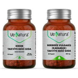 Berberis Vulgaris (Karamuk) 60 Kapsül + Krom Pikolinat 90 Kapsül