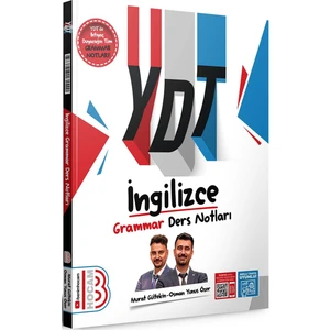 Benim Hocam Yayınları 2025 YDT İngilizce Grammar Ders Notları