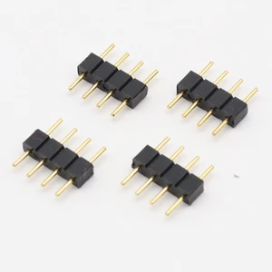 LED Konnektör Birleştirme Rgb Erkek Jumper Uç 4 Pin Iğne (30 Adet)