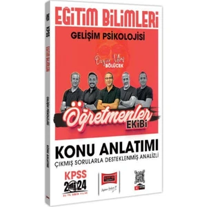 Yargı Yayınevi 2024 KPSS Eğitim Bilimleri Öğretmenler Ekibi Gelişim Psikolojisi Konu Anlatımı