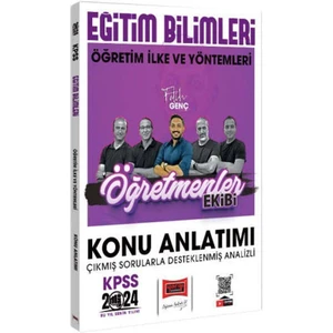 Yargı Yayınevi 2024 KPSS Eğitim Bilimleri Öğretmenler Ekibi Öğretim ilke ve Yöntemleri Konu Anlatımı
