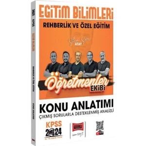 Yargı Yayınevi 2024 KPSS Eğitim Bilimleri Öğretmenler Ekibi Rehberlik ve Özel Eğitim Konu Anlatımı