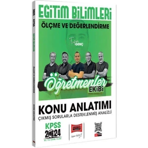 Yargı Yayınevi 2024 KPSS Eğitim Bilimleri Öğretmenler Ekibi Ölçme ve Değerlendirme Konu Anlatımı