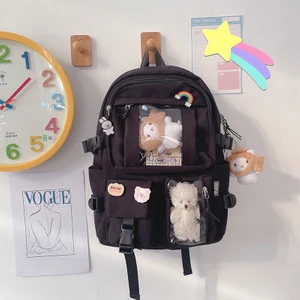 Büyük Kapasiteli Lise Öğrencisi Sırt Çantası Ins Japon Ortaokul Öğrencisi Okul Çantası Kadın Kore Versiyonu Şık Mori Kız Sırt Çantası (Yurt Dışından)