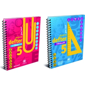 Çanta Yayınları Çanya Yayınları 5. Sınıf Alıştıran Defter Türkçe + Matematik