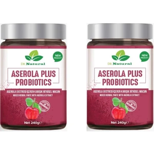 Dr. Natural Aserola Prebiyotik-Probiyotik Acerola Macun 240 Gr. Colon Temizleme Kürü ( 2 Adet )