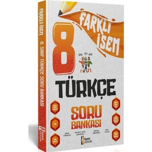 İSEM Yayıncılık 2024 Farklı 8. Sınıf Türkçe Soru Bankası