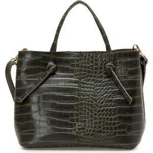 Krk Bolmelı El 3pr Haki Kadın El Çantası