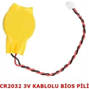 CR2032 Laptop Bıos Pil Kablolu