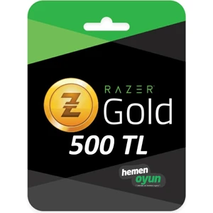 Razer Gold 500 TL