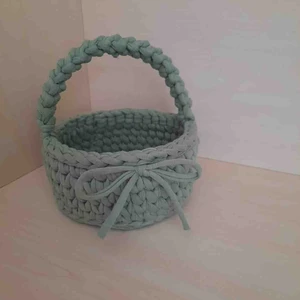 Örgü Diyarı Çok Amaçlı Penye Sepet Düzenleyici  Dekoratif Sepet