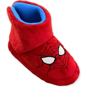 Spiderman Örümcek Adam Erkek Çocuk Anaokulu Kreş Ev Kaydırmaz Taban Kırmızı Panduf