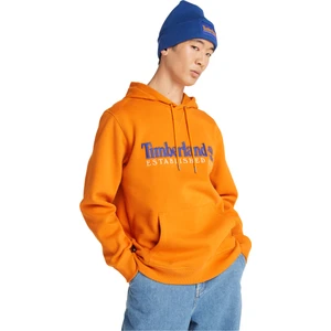 Ls 50TH Anniversary Est. 1973 Erkek Turuncu Kapüşonlu Sweatshirt