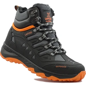 Erkek Watertight Su Geçirmez Trekking Kürklü Fermuarlı Bot