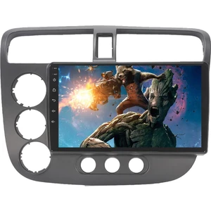 Honda Civic Vtec2 Android 13 Multimedya Carplay 4gb RAM+64GB HDD 2002-2006 Navigasyon Ekran