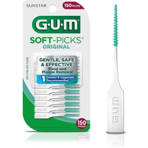 Gum Soft Picks Diş Arası Temizleme Arayüz Fırçası Kürdan 150 Adet