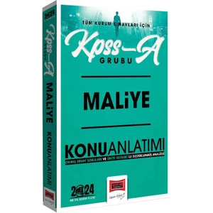 Yargı Yayınevi 2024 KPSS A Grubu ve Tüm Kurumlar Için Maliye Konu Anlatımı