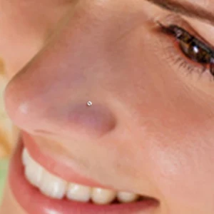 Cerrahi Çelik Gold Renk Çelik Minik Tektaş Burun Piercing Tektaş Hızma