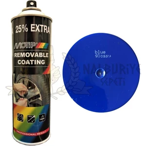 Sıvı Kauçuk Soyulabilir Plastidip Plastik Sprey Boya Mavi 500 ml - 04308