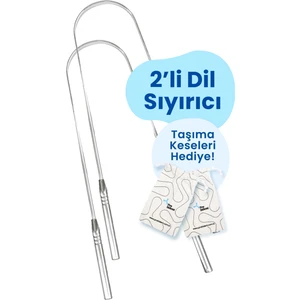 2'li Dil Temizleme Aparatı Paketi