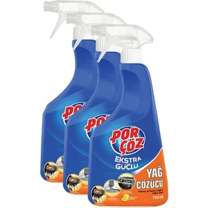Ekstra Güçlü Yağ Çözücü Sprey 3 x 750 ml