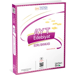 ÜçDörtBeş Yayınları AYT Edebiyat Soru Bankası