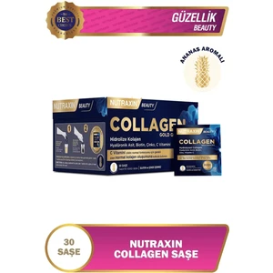 Collagen 30 Saşe 10.000 Mg Tip 1 Tip 3 Ananas Aromalı