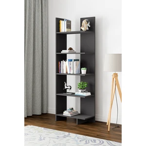 Asimetrik Beş Raflı Kitaplık