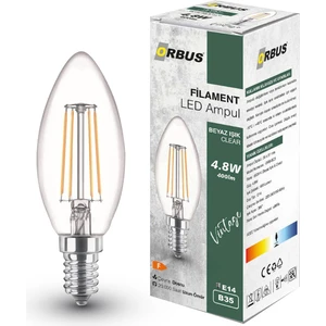 Bcb3 4W Clear Beyaz Işık Ampul E14 400LM