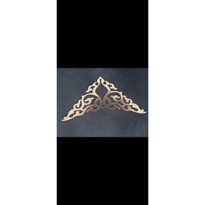 demdekor Dekoratif Gold Yapışkanlı Aynalı Pleksi Mobilya Dolap Süsü (14x28cm) 4 ADET