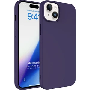 Apple iPhone 15 Plus Kılıf Groovy Soft Derin Mor