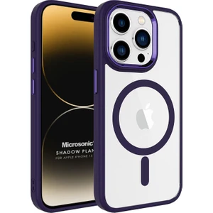 Apple iPhone 15 Pro Kılıf Shadow Planet Mor
