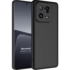 Xiaomi Mi 13 Pro Kılıf Groovy Soft Siyah
