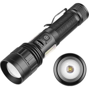 Peak Star Peakstar PS-6153 10000 Lümen Zoomlu Mıknatıslı Tg Cob LED Powerbank Özellikli Profesyonel El Feneri